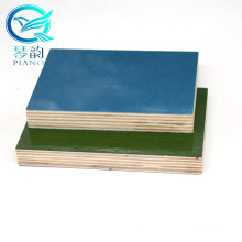 Green and blue waterproof Wood China film faced shuttering plywood